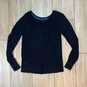 Lululemon Black Long Sleeve Thumbhole Athletic Top Women’s S Stretch Active